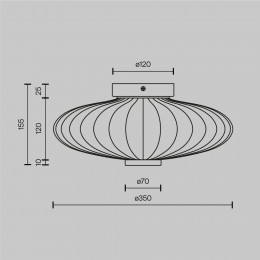 Настенный светильник (бра) Maytoni Amulet MOD555WL-L8CH4K