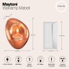 Настенный светильник (бра) Maytoni Mabell MOD306WL-01C