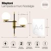 Настенный светильник (бра) Maytoni Nostalgia MOD048WL-02G