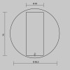 Настенный светильник (бра) Technical C081WL-L3WBS3K