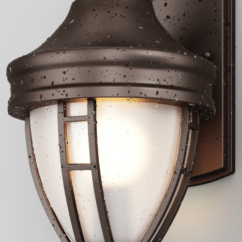 Настенный светильник (бра)  Maytoni Outdoor Rivoli O027WL-01B