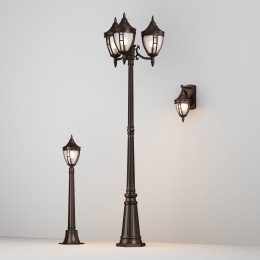 Настенный светильник (бра)  Maytoni Outdoor Rivoli O027WL-01B