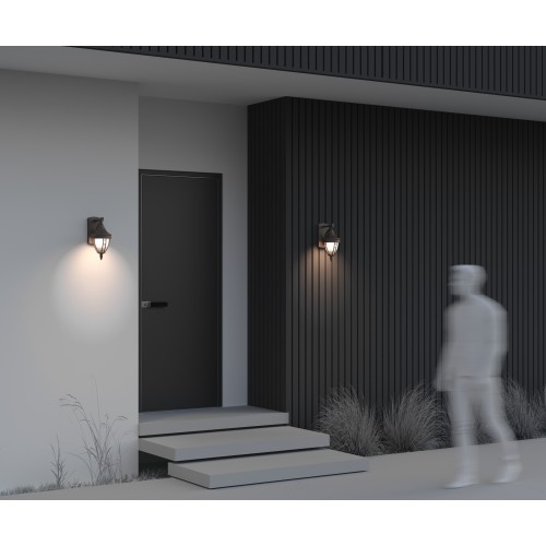 Настенный светильник (бра)  Maytoni Outdoor Rivoli O027WL-01B