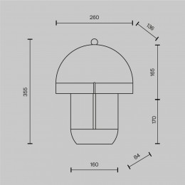 Настольный светильник Maytoni Hope MOD479TL-L14W3K1