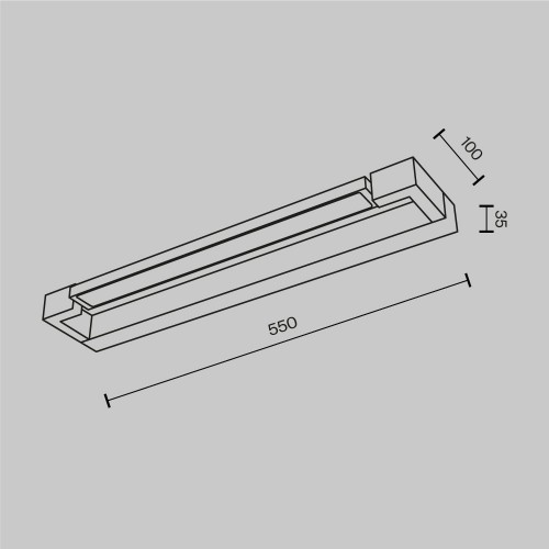 Подсветка Maytoni Beam MIR002WL-L10B3K
