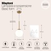Подвесной светильник Maytoni Basic form MOD321PL-01G2