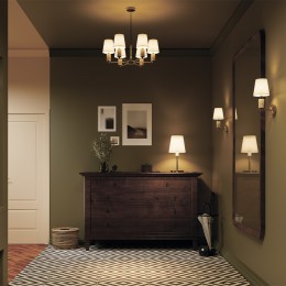 Подвесной светильник Maytoni Lira MOD483PL-06BS