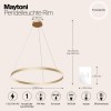 Подвесной светильник Maytoni Rim MOD058PL-L42BS4K