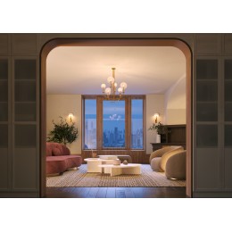 Подвесной светильник Maytoni Status MOD333PL-06BS1