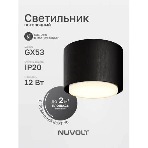 Потолочный светильник NUVOLT LDL-007BW