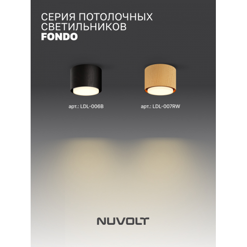 Потолочный светильник NUVOLT LDL-007BW
