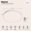 Потолочный светильник Technical C032CL-L96W4K