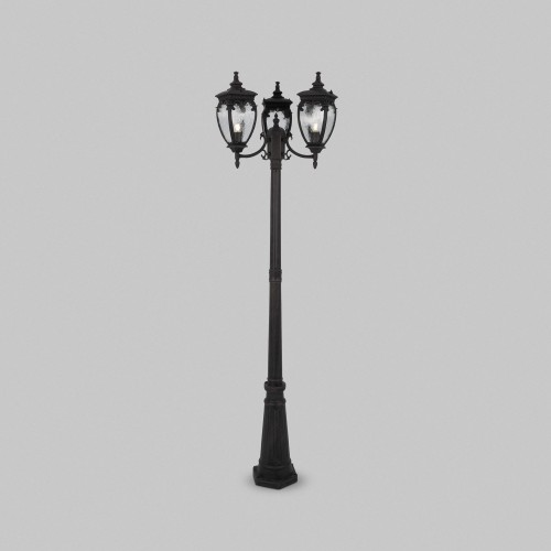 Садово-парковый светильник  Maytoni Outdoor Fleur O414FL-03BZ