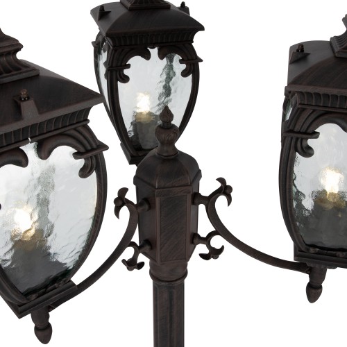 Садово-парковый светильник  Maytoni Outdoor Fleur O414FL-03BZ