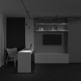 Трековый светильник Technical TR157-1-12W3K-B