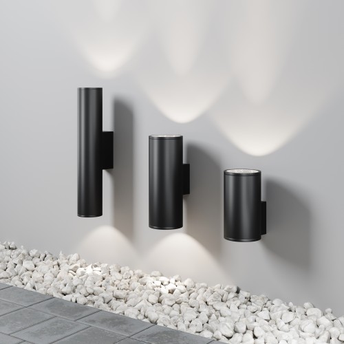 Уличный настенный светильник  Maytoni Outdoor Shim O514WL-L15B3K