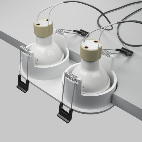 Встраиваемый светильник Technical DL126-02-GU10-W