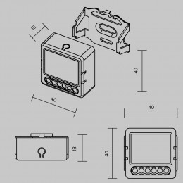 Выключатель Lighting control MSN002