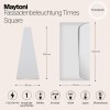 Архитектурная подсветка  Maytoni Outdoor Times Square O580WL-L6W
