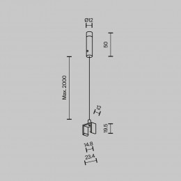 Комплектующие для трековой системы Technical TRA239SW-2B