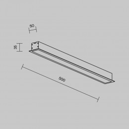 Линейный светильник Technical LL313009