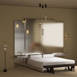 Напольный светильник (торшер) Maytoni Double Moon MOD478FL-L15B3K