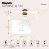 Настенный светильник (бра) Maytoni Axis MOD106WL-L10G3K