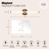 Настенный светильник (бра) Maytoni Axis MOD106WL-L10G3K