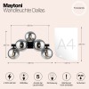 Настенный светильник (бра) Maytoni Dallas MOD547WL-05B