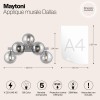 Настенный светильник (бра) Maytoni Dallas MOD547WL-05CH