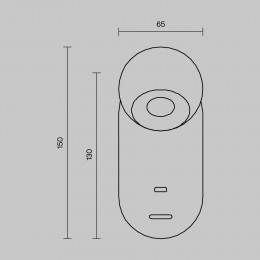 Настенный светильник (бра) Maytoni Elfin MOD434WL-L5BS3K