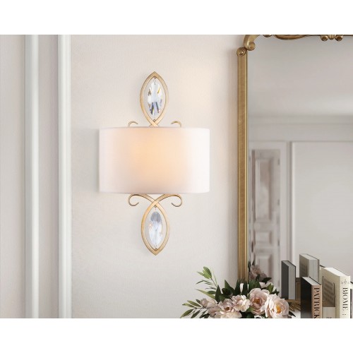 Настенный светильник (бра) Maytoni Luxe H006WL-01G
