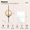 Настенный светильник (бра) Maytoni Marmo MOD099WL-01G