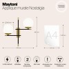 Настенный светильник (бра) Maytoni Nostalgia MOD050WL-02G