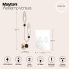 Настенный светильник (бра) Maytoni Ventura MOD012WL-02G