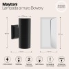 Настенный светильник (бра)  Maytoni Outdoor Bowery O574WL-02B