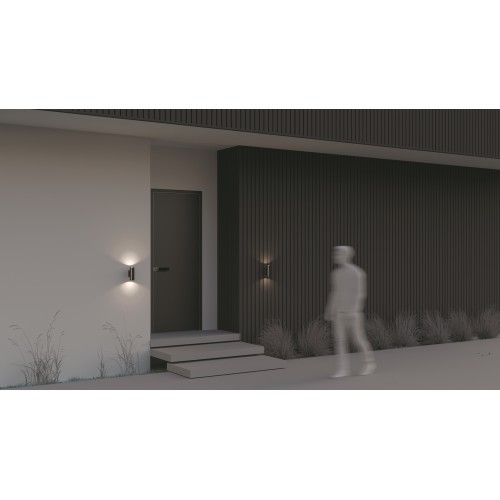 Настенный светильник (бра)  Maytoni Outdoor Bowery O574WL-02B