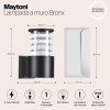 Настенный светильник (бра)  Maytoni Outdoor Bronx O576WL-01B