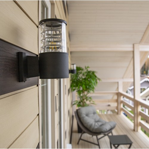 Настенный светильник (бра)  Maytoni Outdoor Bronx O576WL-01B