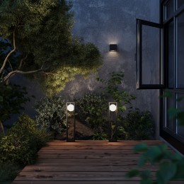 Настенный светильник (бра)  Maytoni Outdoor Slate O483WL-L10GF3K