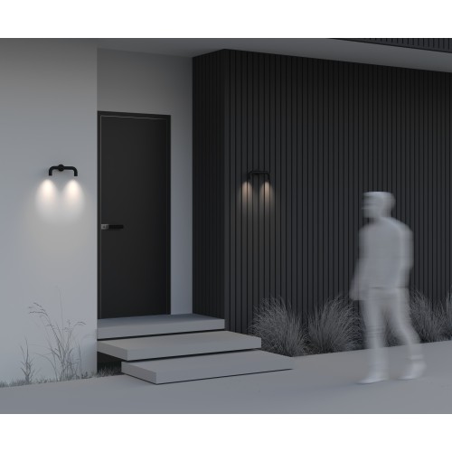 Настенный светильник (бра)  Maytoni Outdoor Sleek O477WL-L4GF3K