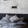 Настенный светильник (бра)  Maytoni Outdoor Wall Street O010WL-02B