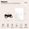 Настенный светильник (бра)  Maytoni Outdoor Wall Street O010WL-02B