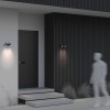 Настенный светильник (бра)  Maytoni Outdoor Wall Street O010WL-02B