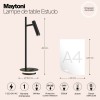 Настольный светильник Maytoni Estudo Z010TL-L8B3K