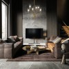 Подвесной светильник Maytoni Arco MOD223PL-06BS