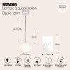 Подвесной светильник Maytoni Basic form MOD321PL-01W1