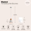 Подвесной светильник Maytoni Bicones P359-PL-01-W
