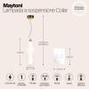 Подвесной светильник Maytoni Collar P069PL-L17G3K