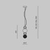 Подвесной светильник Maytoni Collar P069PL-L17G3K